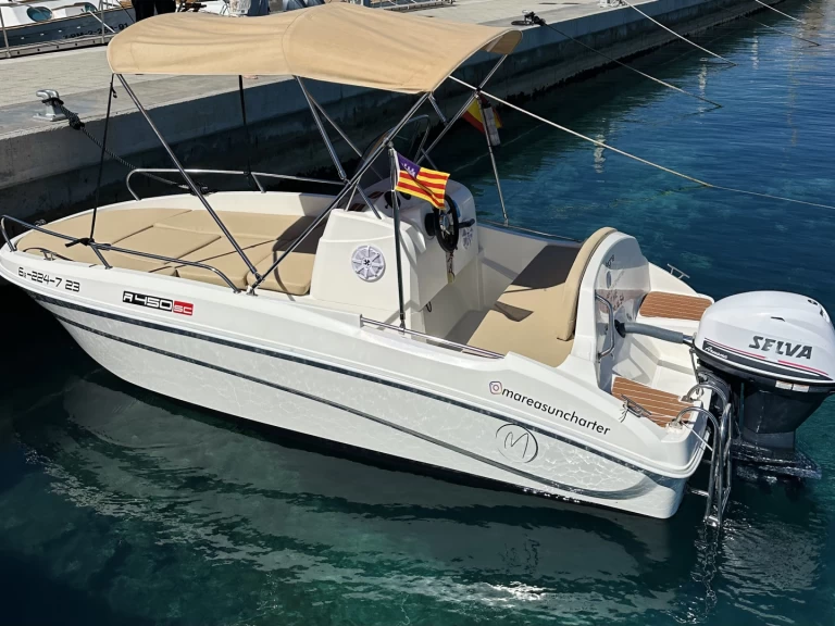 Alquiler s'Estanyol de Migjorn - Remus Remus 450 open en SamBoat