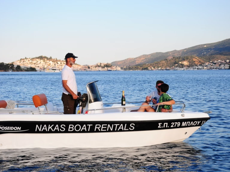 Alquiler de embarcaciones Poseidon Blue Water 170 enPóros (Ciudad) en Samboat