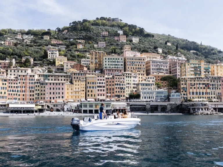 Yamaha Marine 18 open de alquiler a Recco