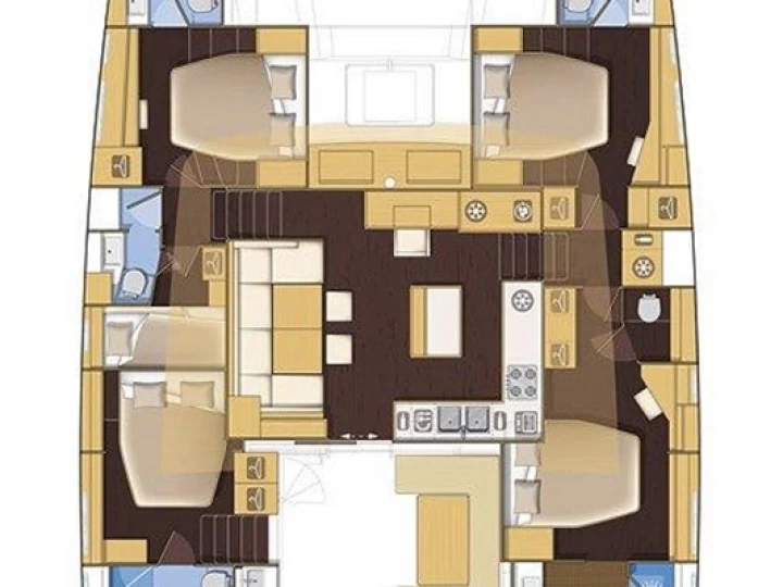 Alquiler Split - Lagoon Lagoon 560 en SamBoat