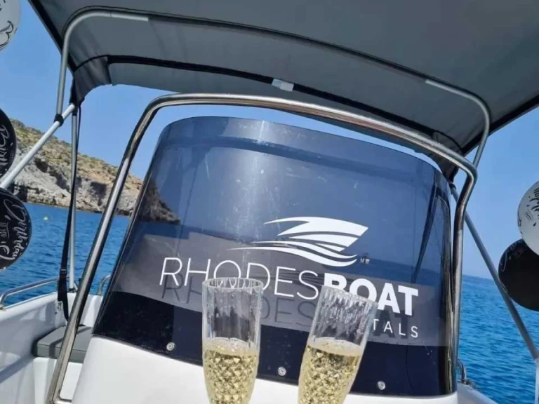 Alquiler Lancha Poseidon con o sin  título de navegación