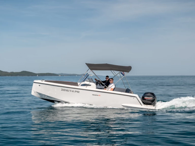 Alquiler Lancha Pičuljan con o sin  título de navegación