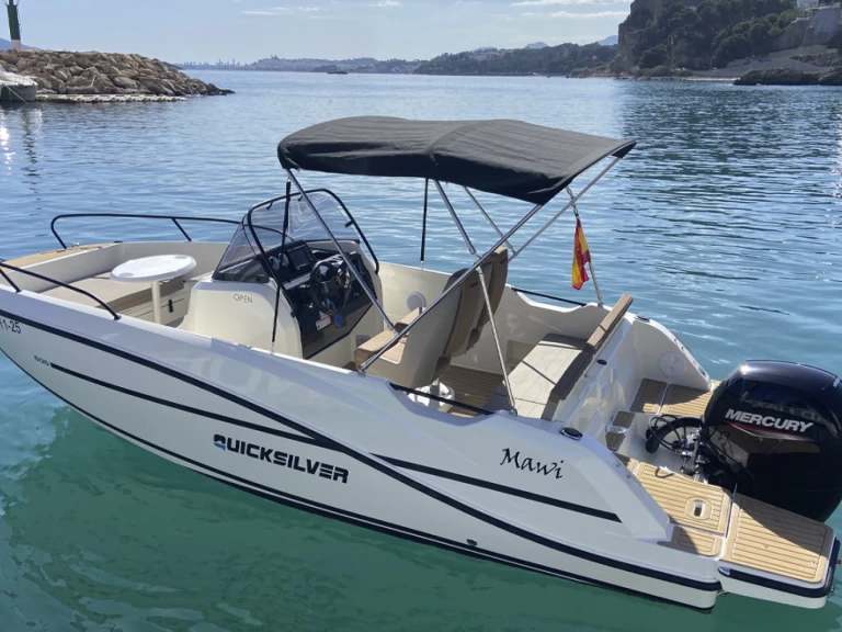 Alquiler de Lancha, con o sin patrón Quicksilver Marina Greenwich