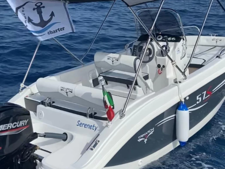 Alquiler Lancha Trimarchi con o sin  título de navegación