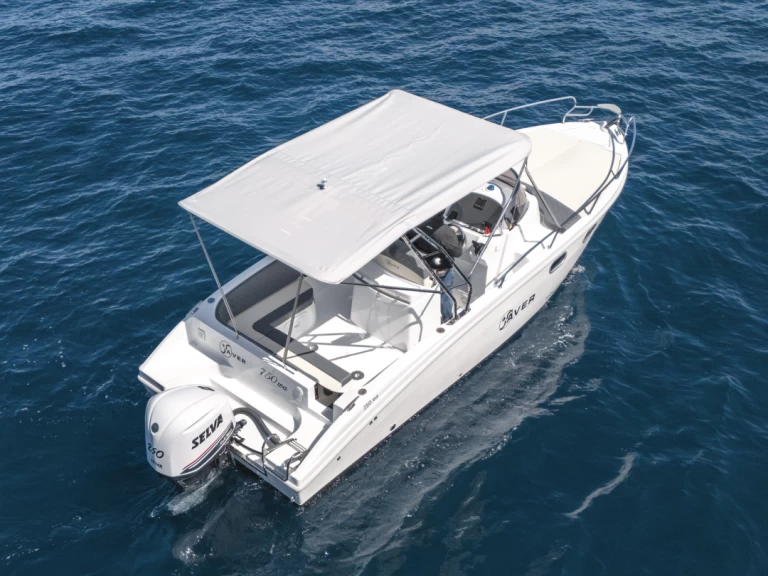 Alquiler Lancha Saver con o sin  título de navegación