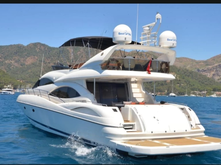 Alquiler Yate de lujo en Göcek - Sunseeker Manhattan 74
