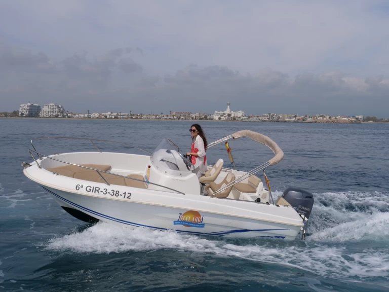 Alquiler Lancha Jeanneau con o sin  título de navegación