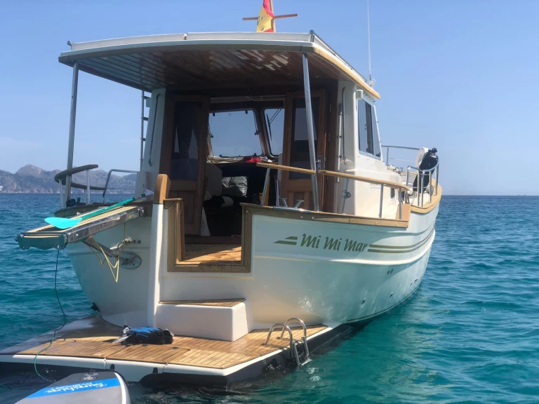 Alquiler Lancha Menorquin-Yachts con o sin  título de navegación