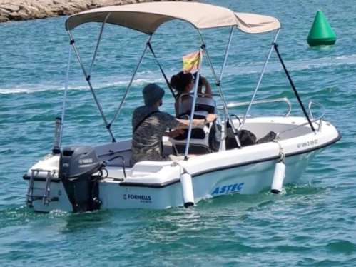 Alquiler de Lancha, con o sin patrón Astec Es Canutells