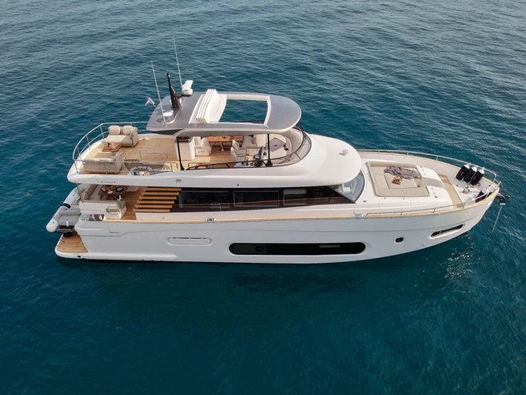 Alquiler Yate de lujo en Podstrana - Azimut Azimut Magellano 66
