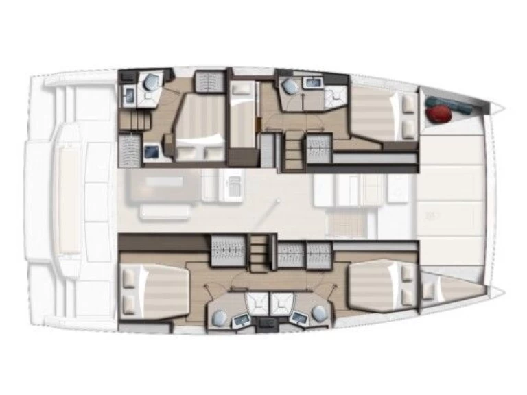 Alquiler de Catamarán, con o sin patrón Bali Palermo
