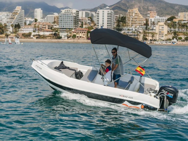 Alquiler Lancha INDALBOATS con o sin  título de navegación