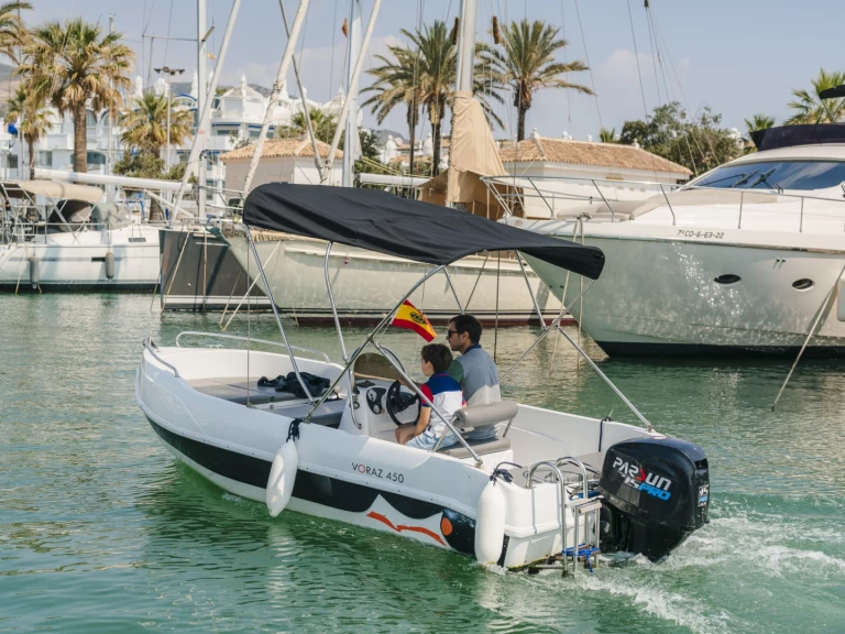 Alquiler Lancha en Benalmádena - INDALBOATS VORAZ 450 PLUS OPEN