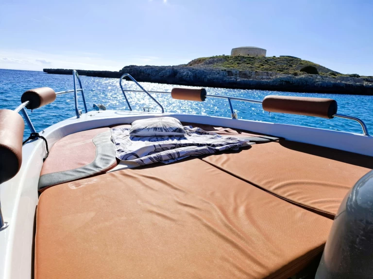 Alquiler Lancha Polyester Yacht con o sin  título de navegación