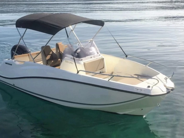 Alquiler Lancha Quicksilver con o sin  título de navegación