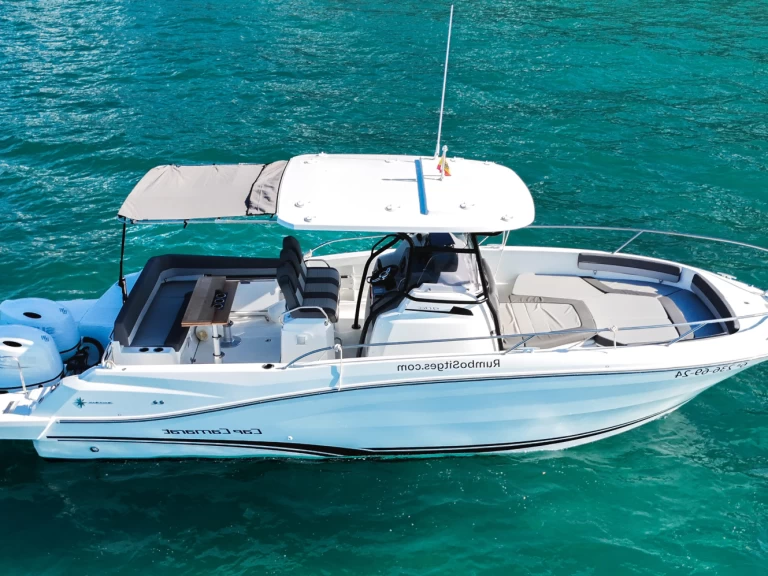 Alquiler Lancha Jeanneau con o sin  título de navegación