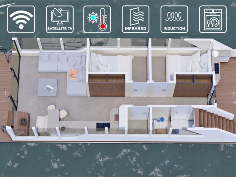 Alquiler de Luxboot Luxboot en Waren (Müritz)