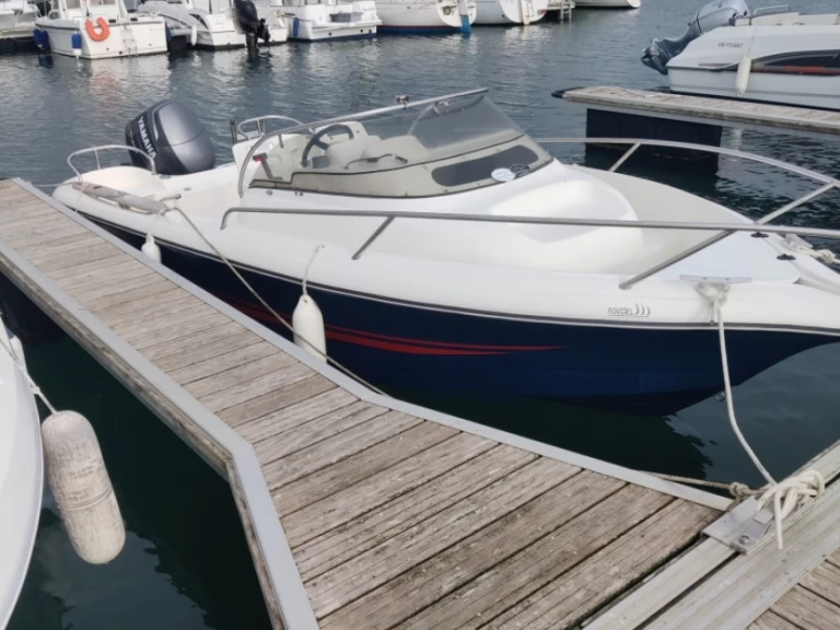 Alquiler Lancha Ocqueteau con o sin  título de navegación