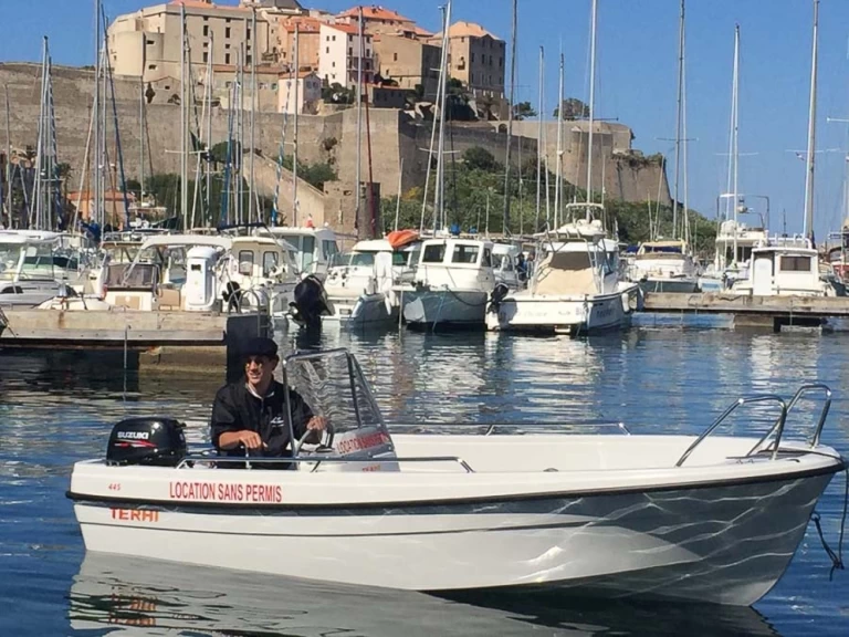 Alquiler Lancha en Calvi - Terhi 445 C