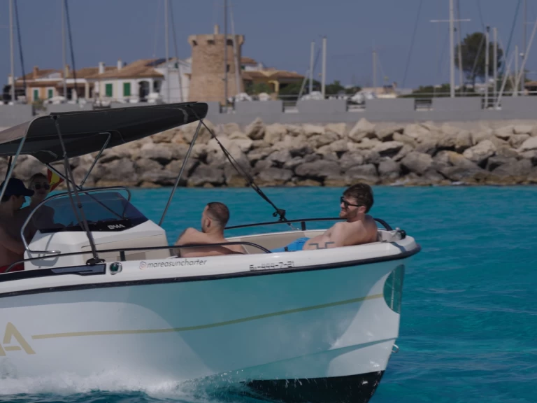 Alquiler Lancha BMA con o sin  título de navegación