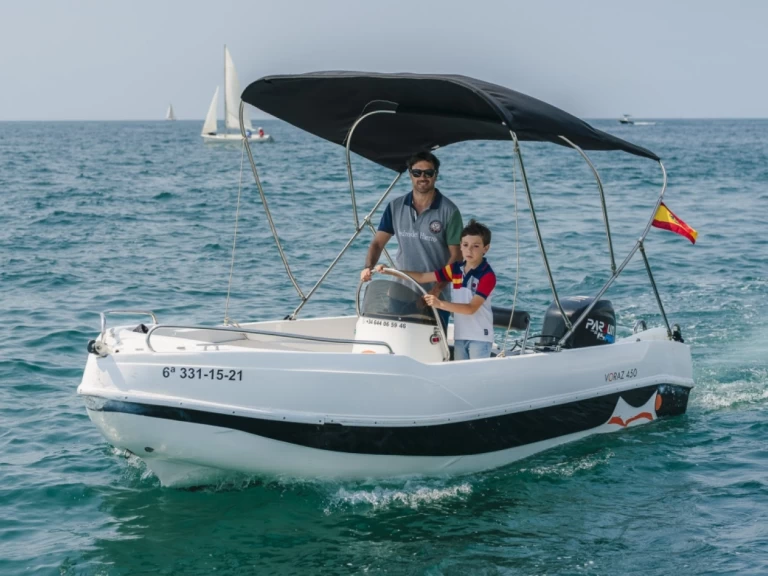 Alquiler Lancha en Benalmádena - INDALBOATS VORAZ 450 PLUS OPEN