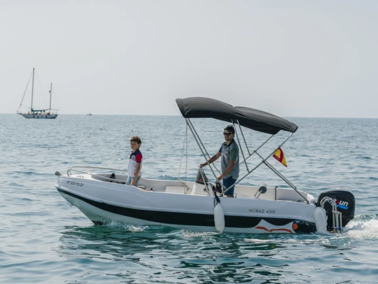 Alquiler de embarcaciones INDALBOATS VORAZ 450 PLUS OPEN enBenalmádena en Samboat