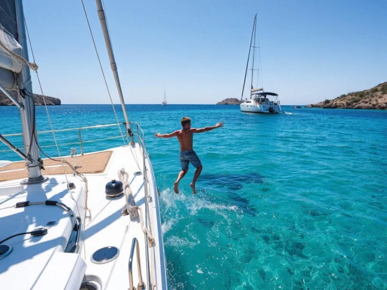 Alquiler Velero Jeanneau con o sin  título de navegación