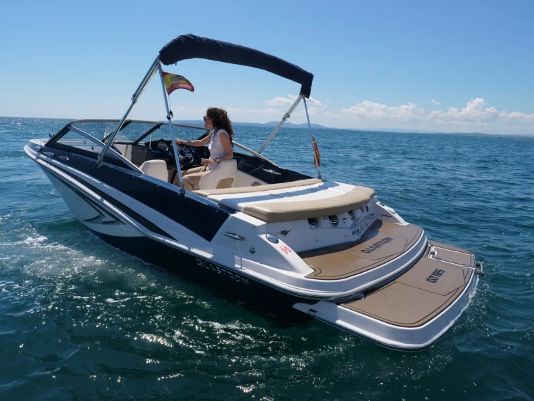 Alquiler Lancha Glastron con o sin  título de navegación