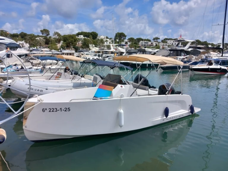 Alquiler Lancha MAK BOATS con o sin  título de navegación