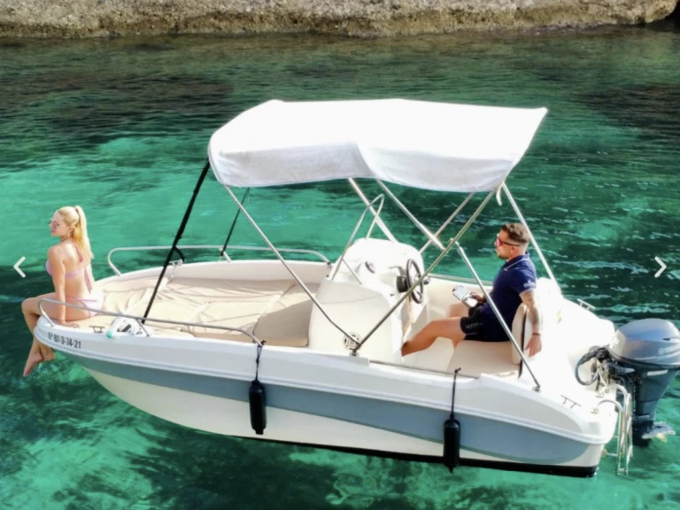 Quicksilver Activ 455 Open de alquiler a Sant Antoni de Portmany