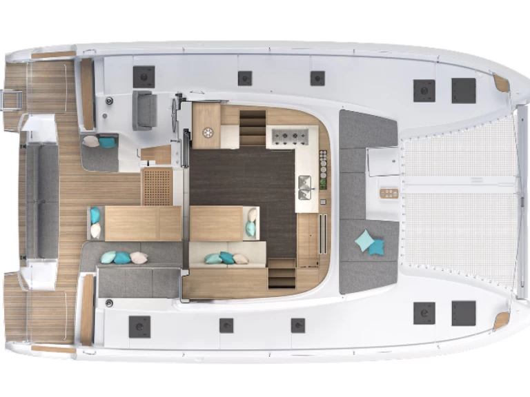 Alquiler de Catamarán, con o sin patrón Lagoon Le Marin