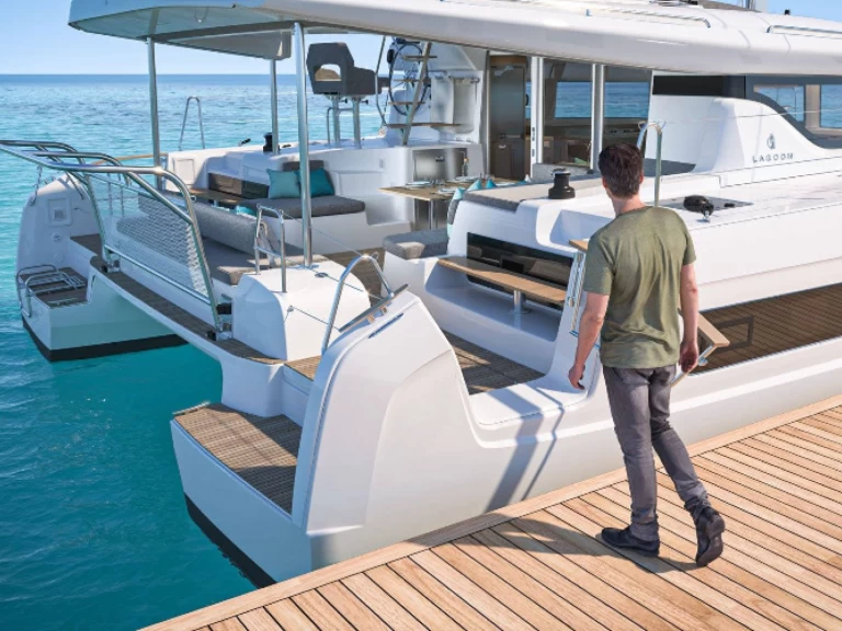 Alquiler Catamarán Lagoon con o sin  título de navegación