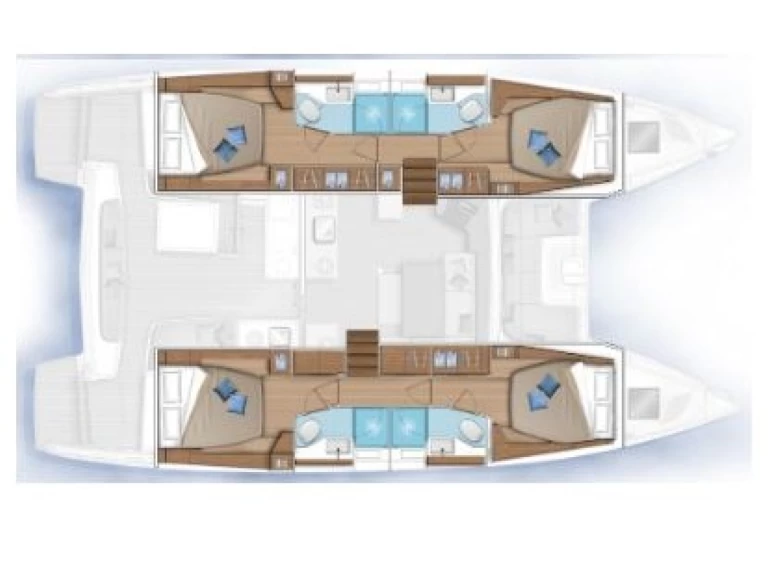 Alquiler de Lagoon Lagoon 46 en Lefkáda