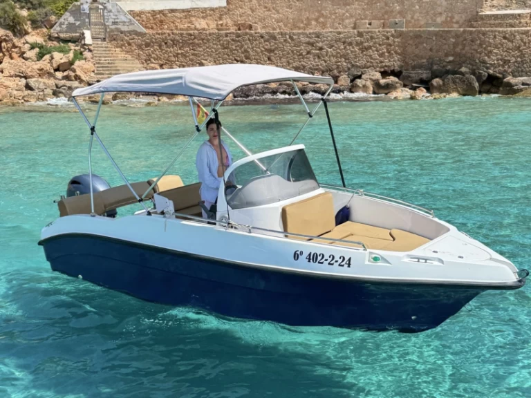 Alquiler Lancha Daganz con o sin  título de navegación