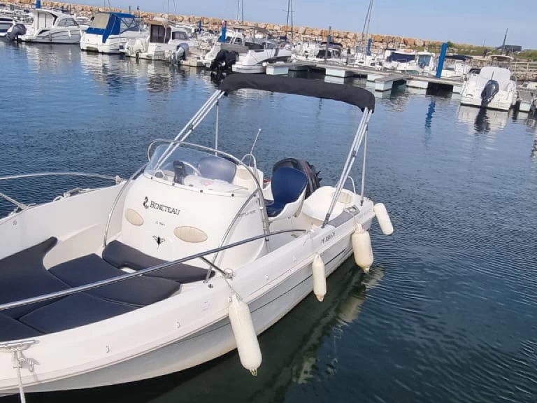 Alquiler Lancha Bénéteau con o sin  título de navegación