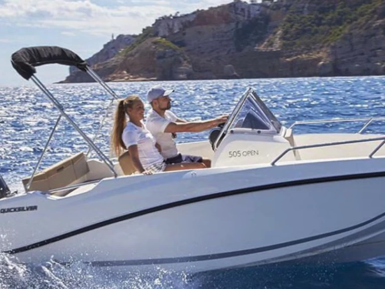 Alquiler Lancha en Mandelieu-la-Napoule - Quicksilver Activ 505 Open