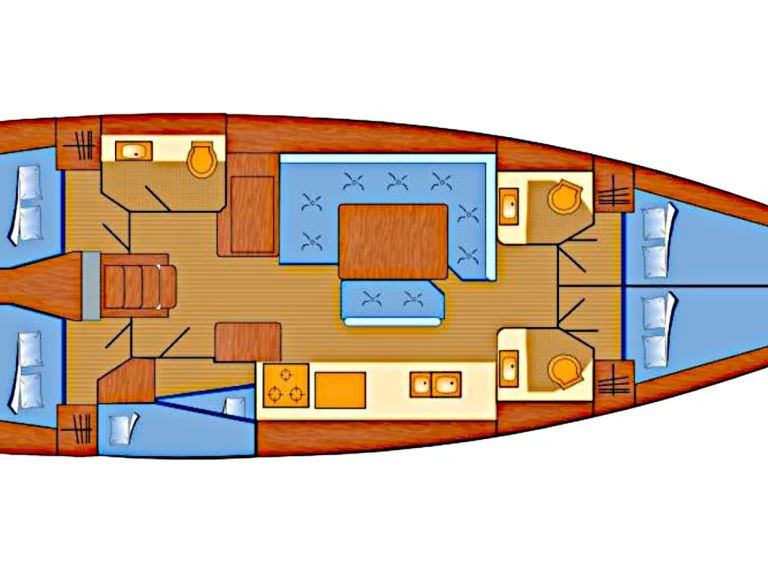 Alquiler Velero Jeanneau con o sin  título de navegación