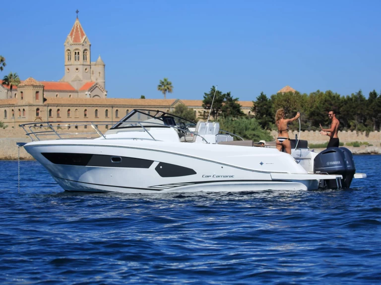 Alquiler Lancha Jeanneau con o sin  título de navegación