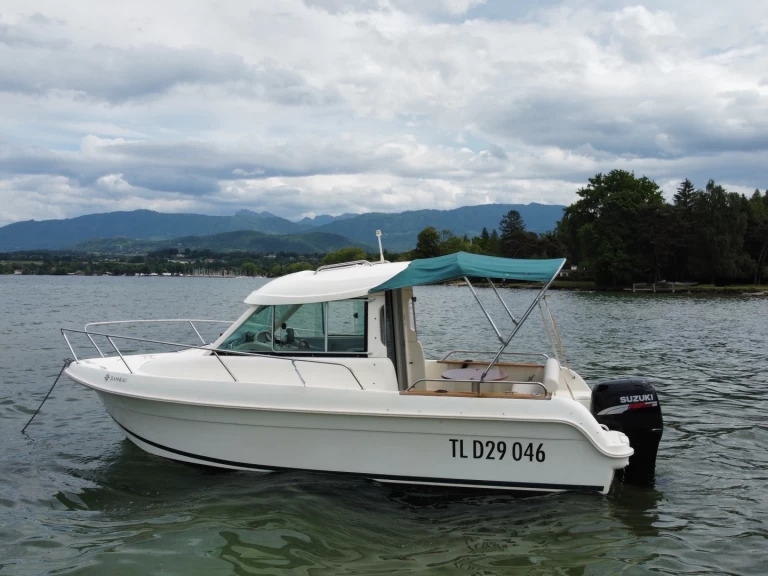 Alquiler Lancha Jeanneau con o sin  título de navegación