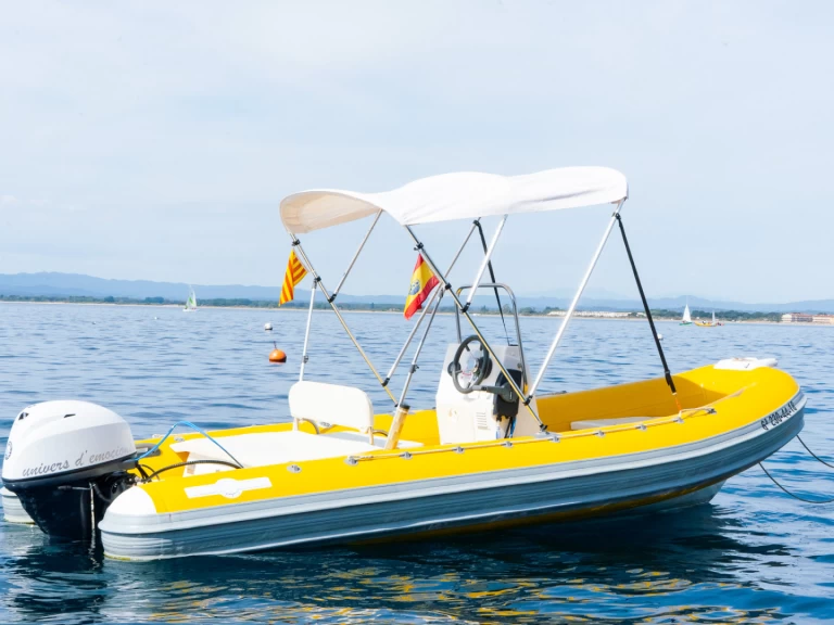 Alquiler de barcos l'Estartit barato de Gommonautica G48C