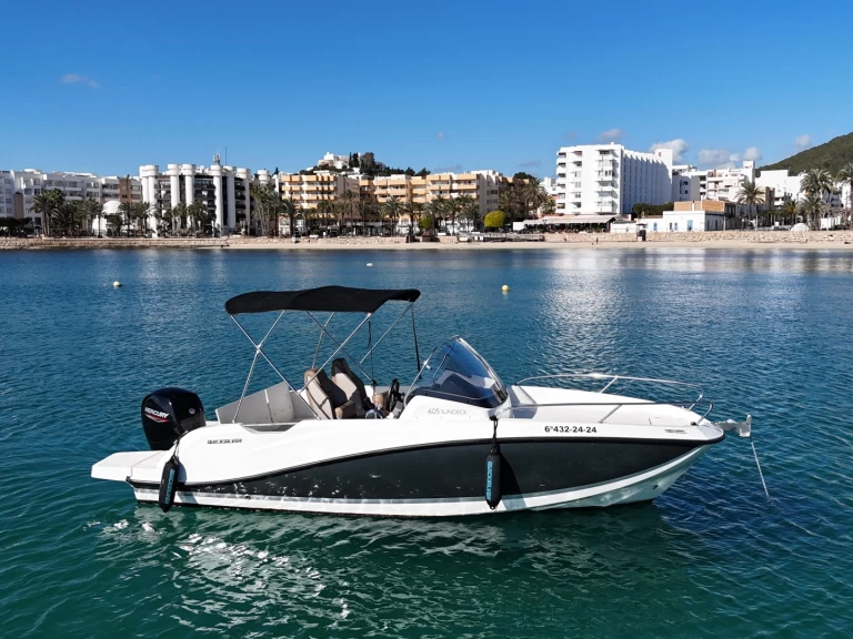 Alquiler Antibes - Quicksilver Quicksilver 605 Sundeck en SamBoat