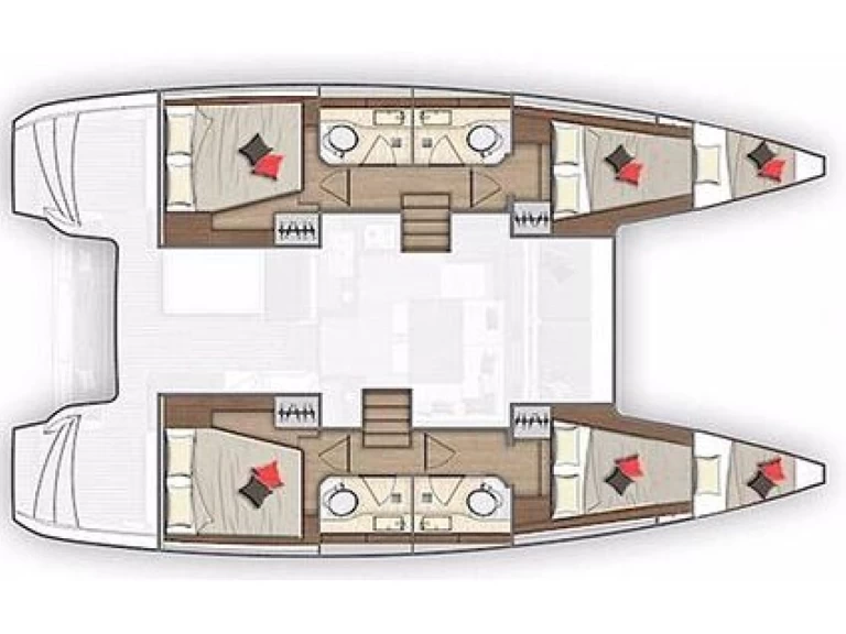 Alquiler de Lagoon Lagoon 40 en Cos