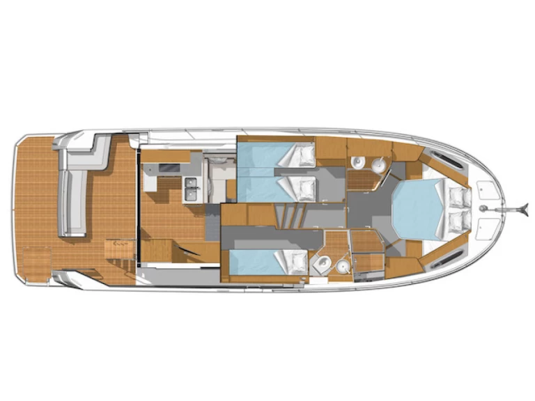 Alquiler de barcos Pula barato de Swift Trawler 41 Fly