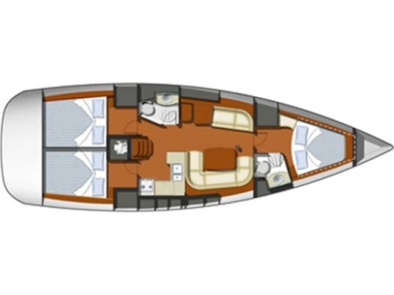 Jeanneau Sun Odyssey 42i de alquiler a Préveza