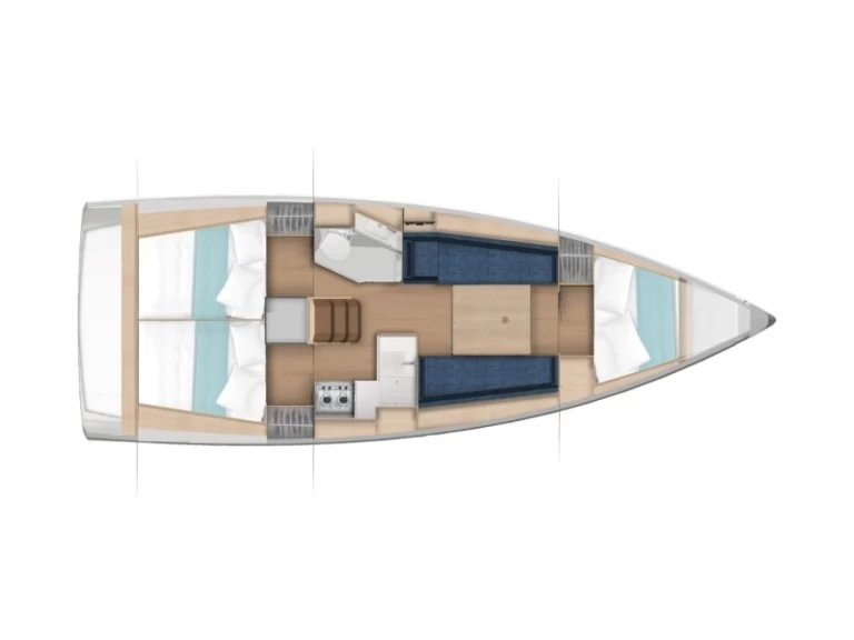Jeanneau Sun Odyssey 350 de alquiler a Nettuno