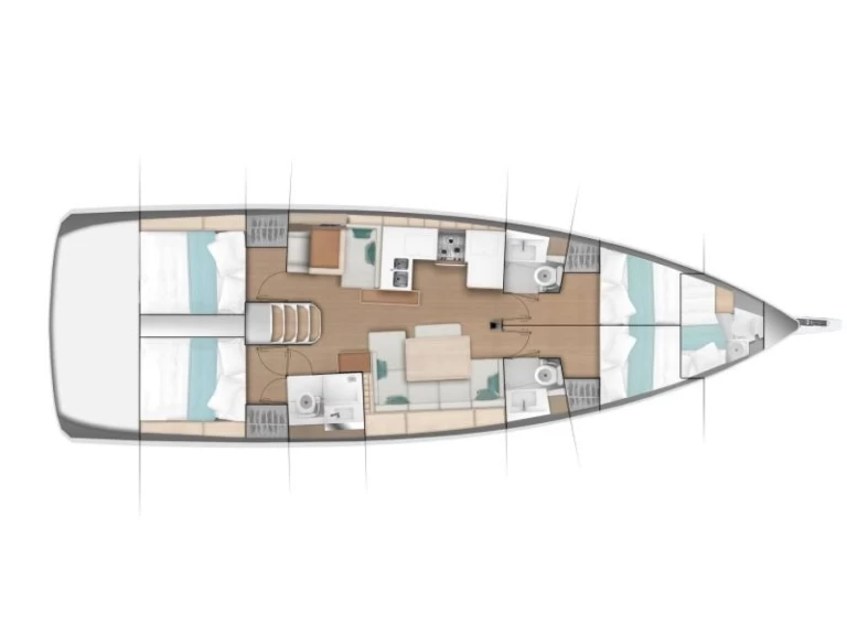 Alquiler de embarcaciones Jeanneau Sun Odyssey 490 enProcida en Samboat
