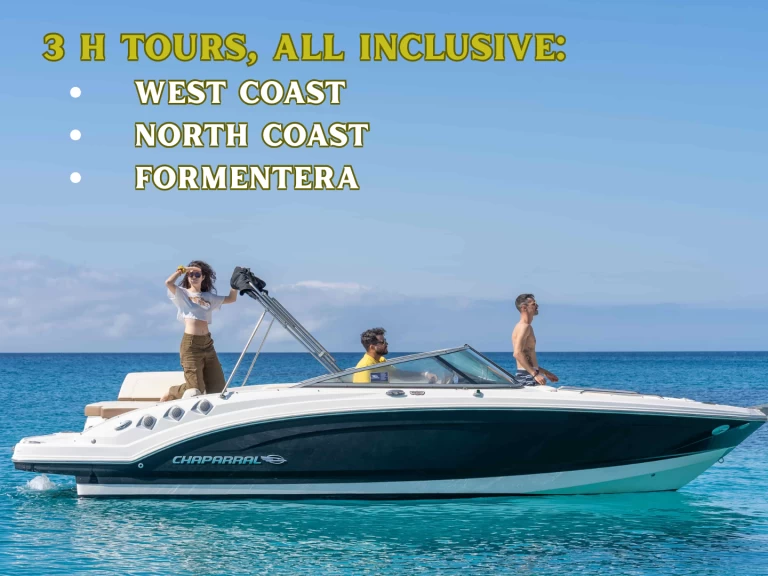 Lancha para alquilar Sant Antoni de Portmany al mejor precio