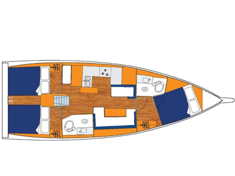 Alquiler Gouviá - Jeanneau Sun Odyssey 410 en SamBoat