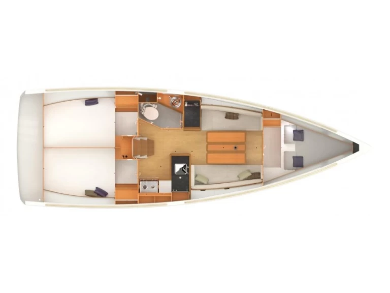 Alquiler Velero en Sukošan - Jeanneau Sun Odyssey 349