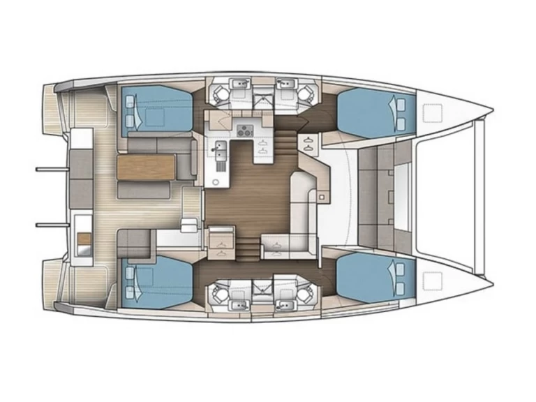 Alquiler Pórto Chéli - Fountaine Pajot Astrea 42 en SamBoat